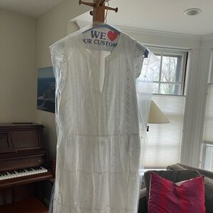 White Women's Dress, Laundry, Size 14